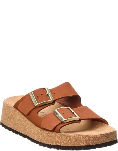 Gabriela Narrow Leather Sandals