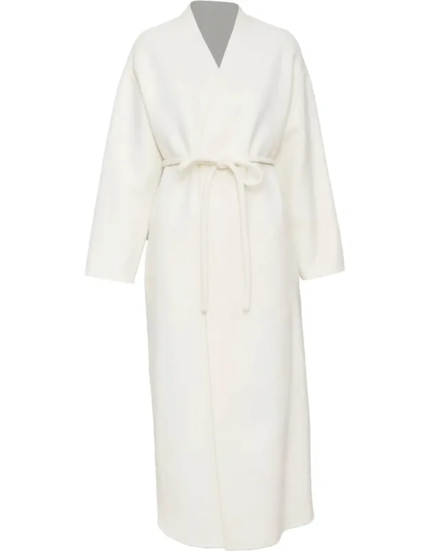 Double-faced Wool Cashmere Coat