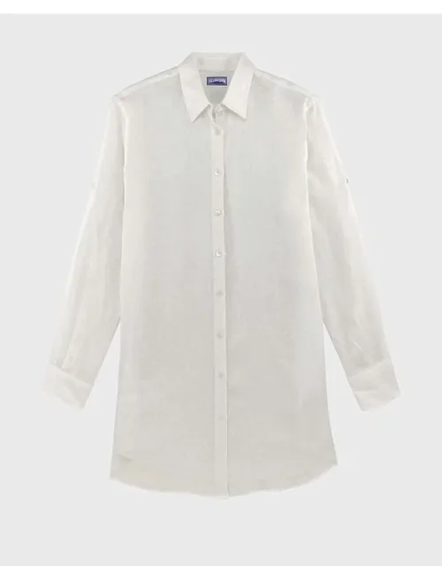 Linen Shirt Dress