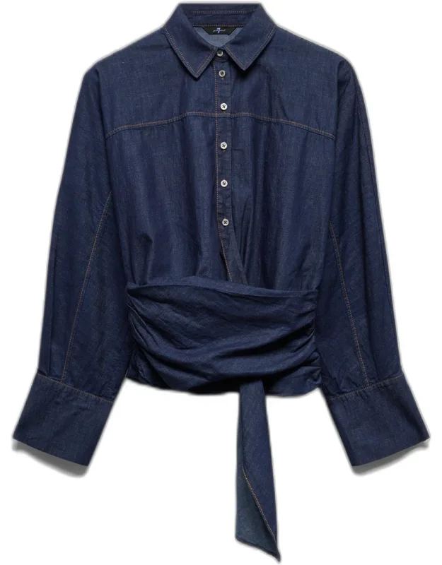 Waist Tie Shirt