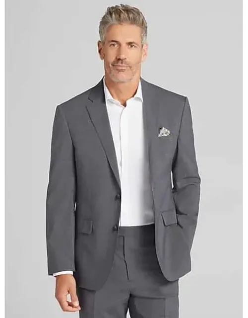 Modern Fit Grid Suit Jacket