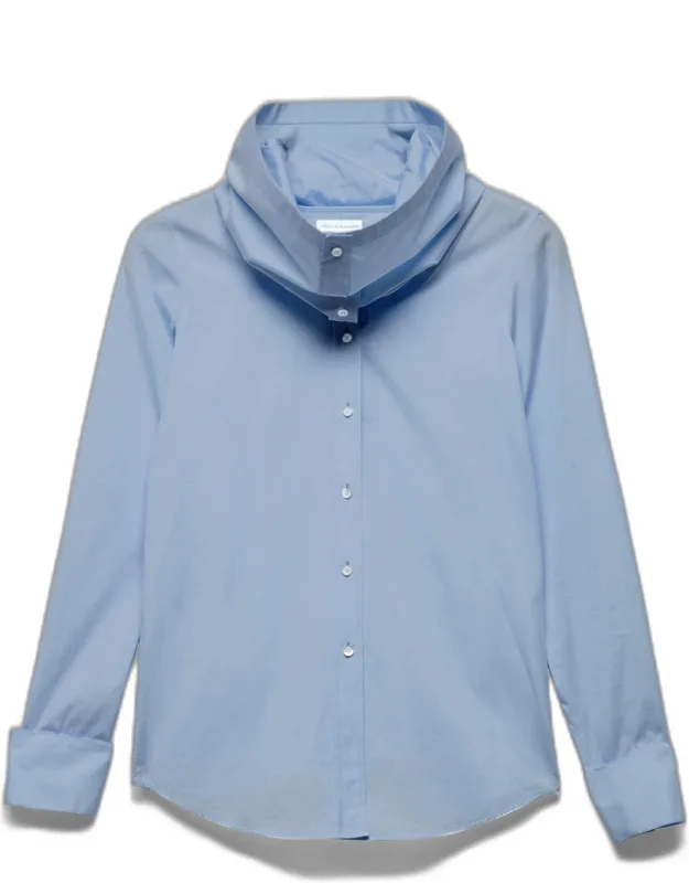 High Neck Long Sleeve Shirt