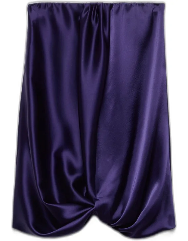 Cinch Hem Mini Dress
