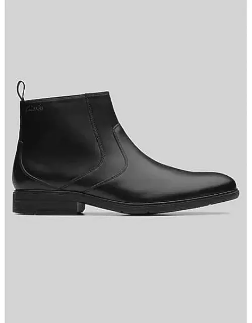 Steadwell Zip Up Plain Toe Boots