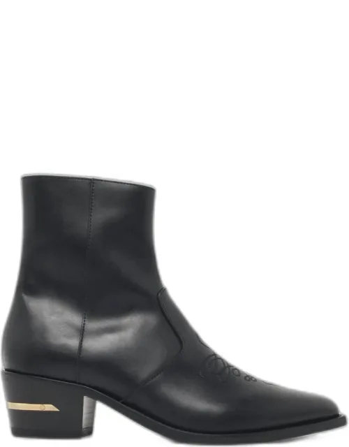 Pointy Leather Boots