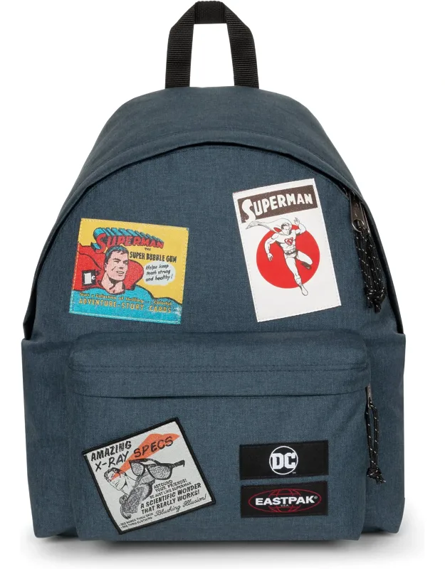 Padded Pak'r School Backpack 24l Water-resistant Rucksack With Superman Patch