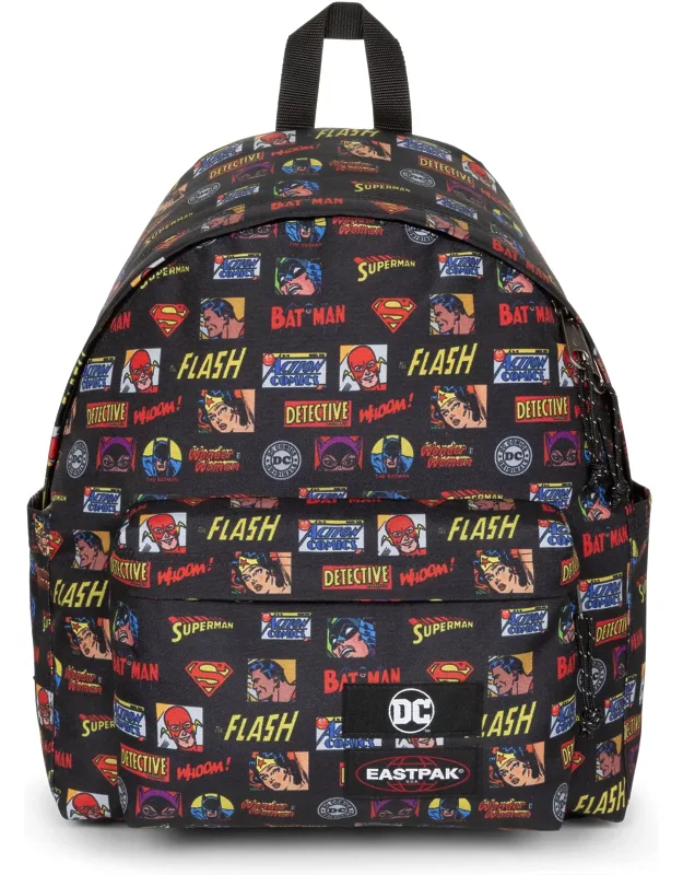 Day Pak'r Laptop Backpack 24l School Bag For 14" Laptop, Secure Pocket Dc Icons