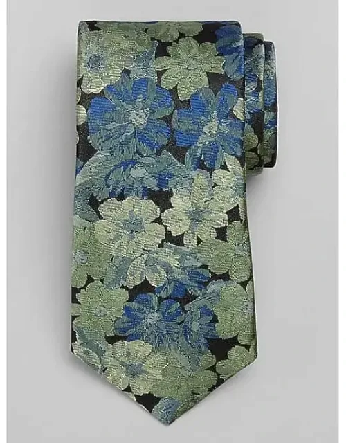 Splotch Floral Tie