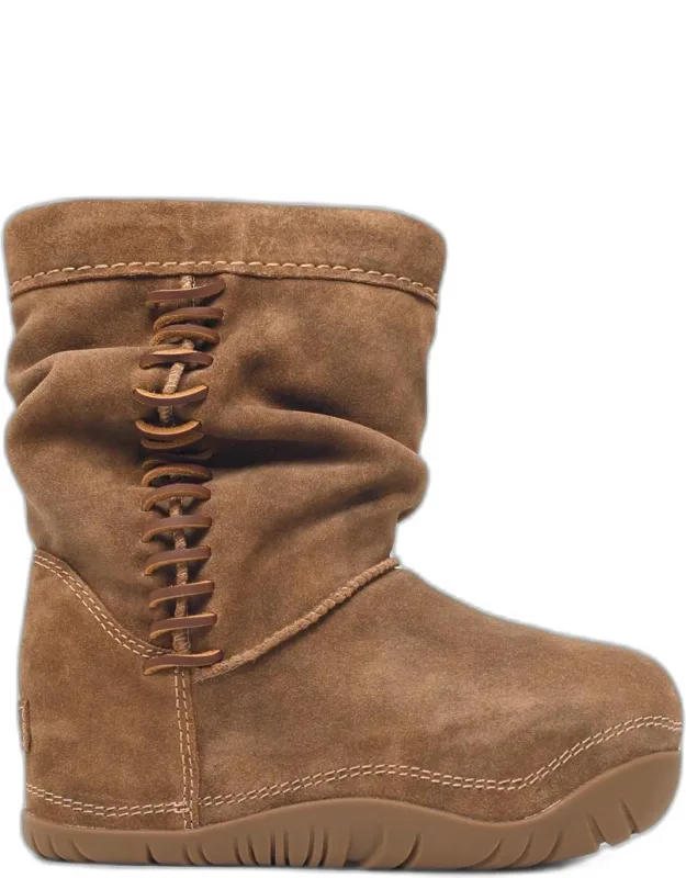 Bucked Suede Boots