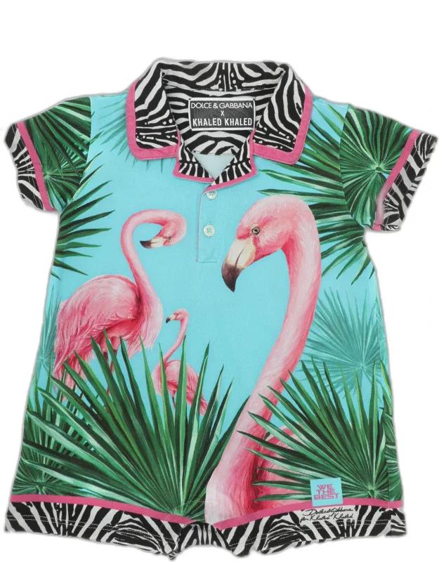 Printed Flamingo Jersey Jumper 12-18 Months