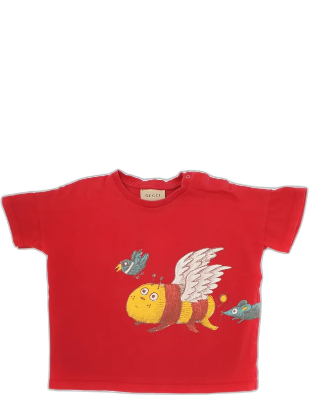 Multicolor Printed Cotton T-shirt
