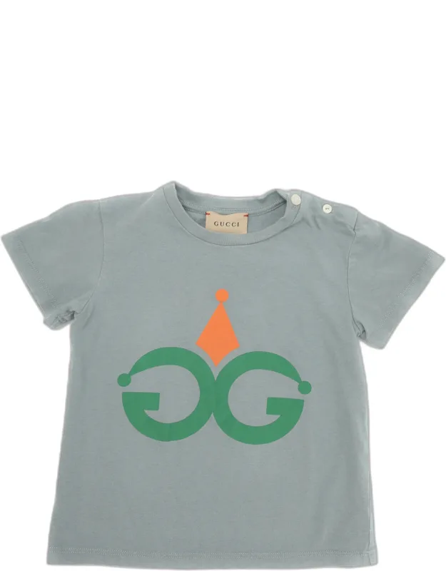 Gg Printed Cotton T-shirt