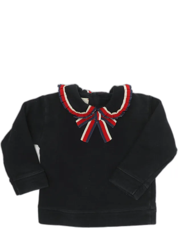 Jersey Web Detail Sweatshirt