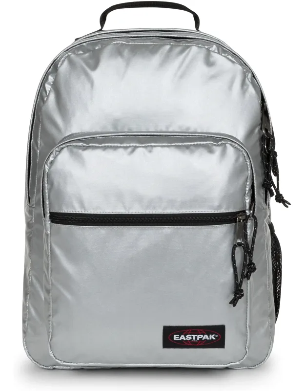 Morius Large School Backpack 34l 15" Laptop Backpack With Bottle Holder Space Silver