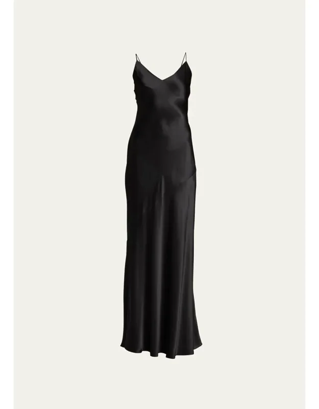 Silk Maxi Dress