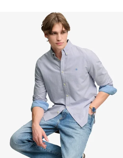 Preppy Oxford Long Sleeve Shirt