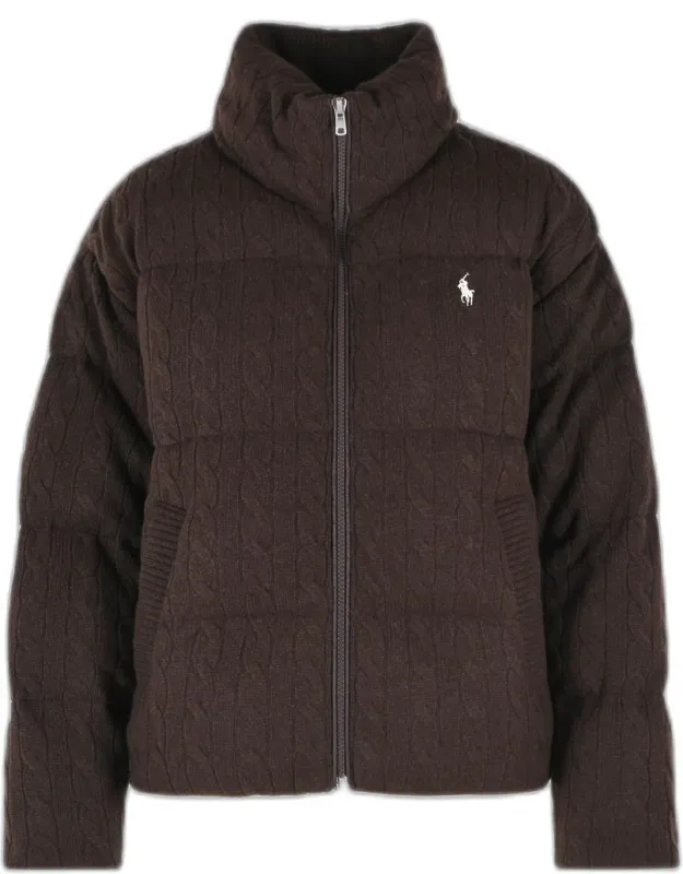 Wool And Cashmere Down Jacket