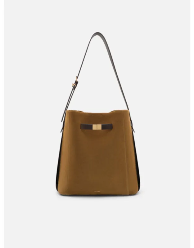 Leather Bucket Bag