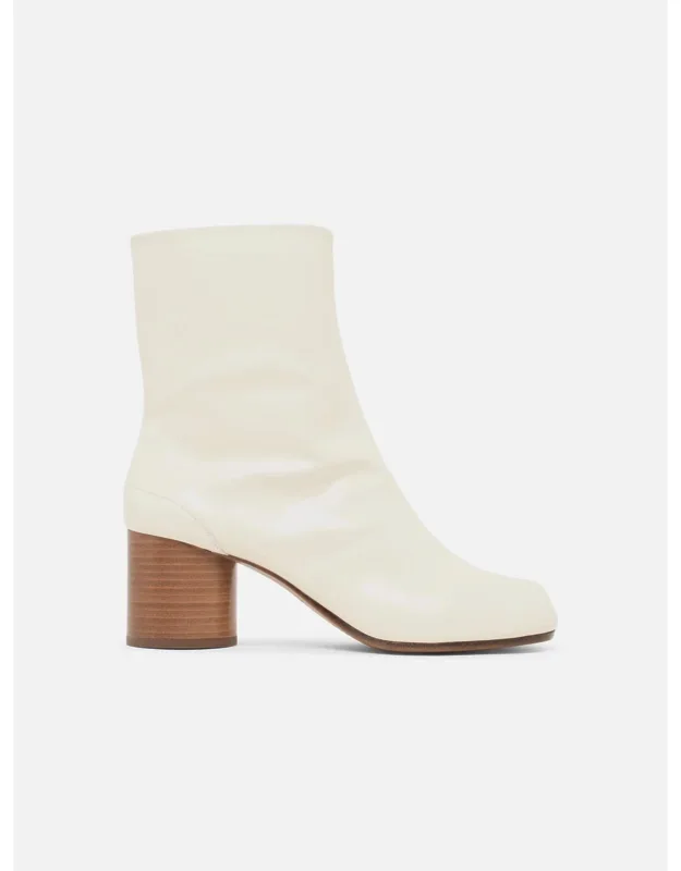 Tabi Leather Ankle Boots