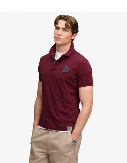 Pique Monogram Polo Shirt
