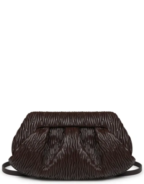 Clutch "bios" In Fibra Di Mela Arricciata