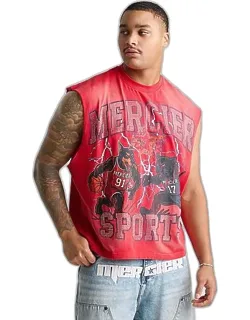 Sports Lightning Graphic Tank Top