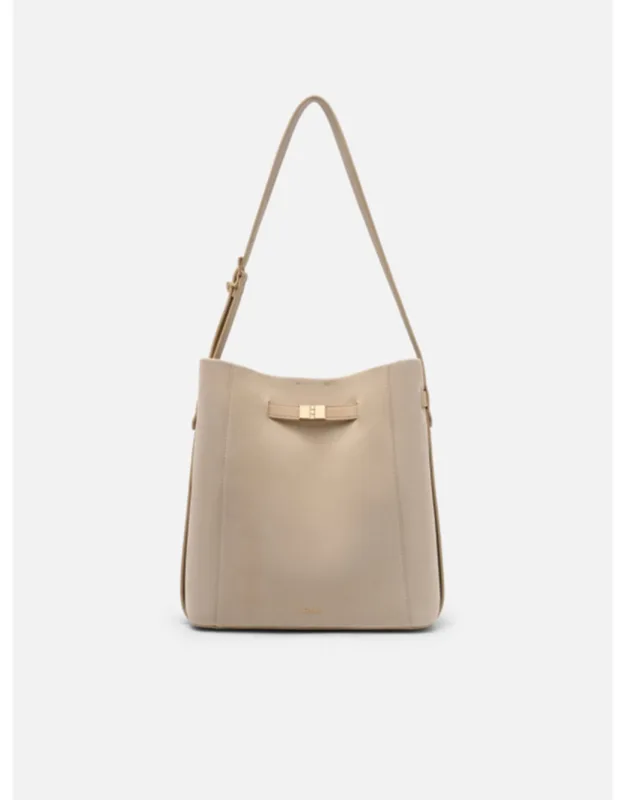 Belt Leather Bucket Bag