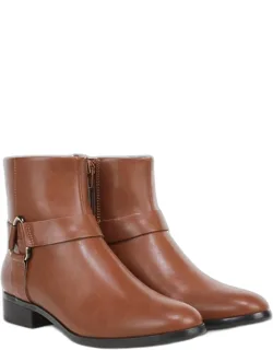 Lifestride Simona Ankle Boot (faux Leather) With Soft System® Comfort Technology And Traction Sole