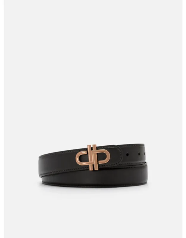 Leather Tang Belt