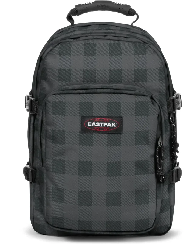 Provider Large Student Backpack 33l 15" Laptop Bag With Reinforced Base Checker Grey