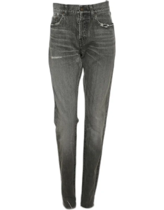 Distressed Denim Jeans