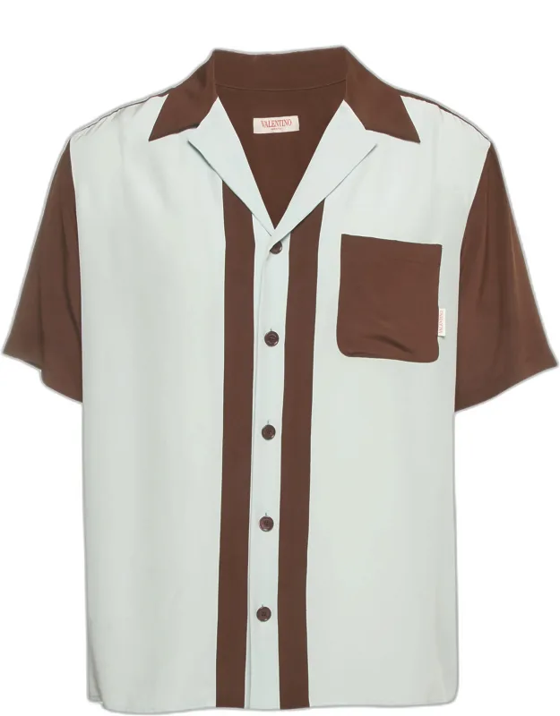 Satin Short Sleeve Bowling Shirt