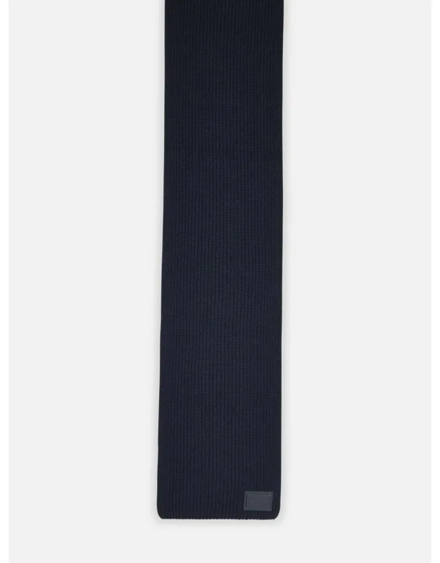 'dg' Patch Scarf In Cashmere