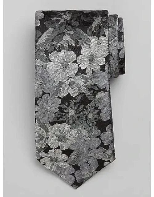 Splotch Floral Tie