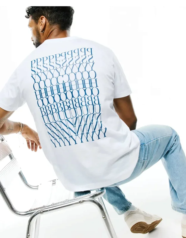 Piers Pima Cotton Back Graphic Tee