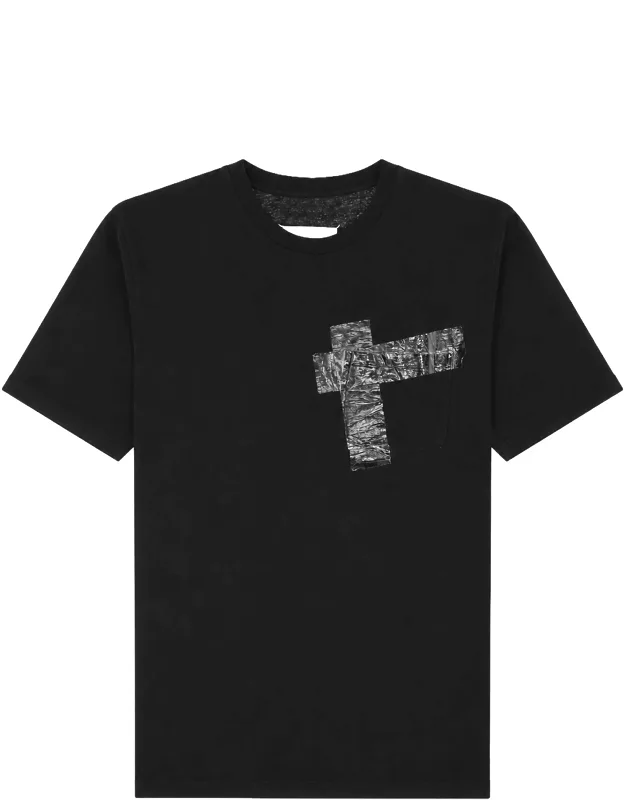 T-shirt In Jersey Cotton "taped"