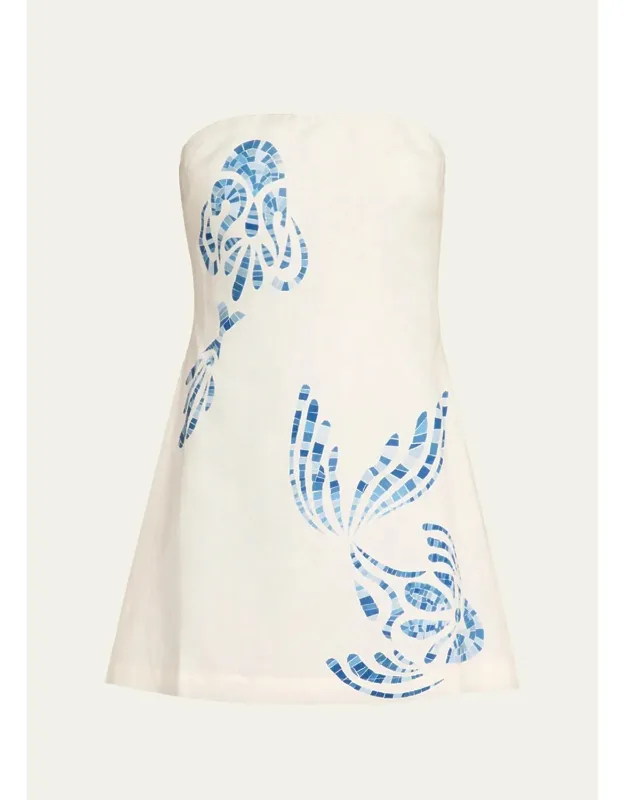 Linen Mini Dress