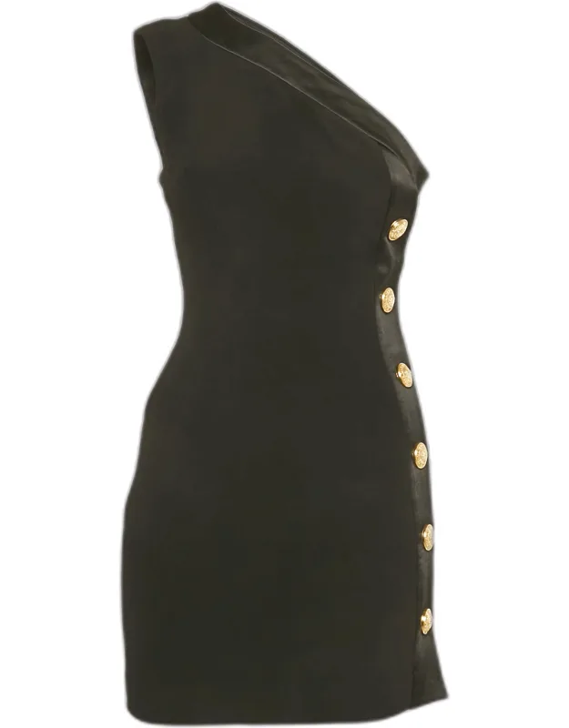 One Shoulder Mini Dress