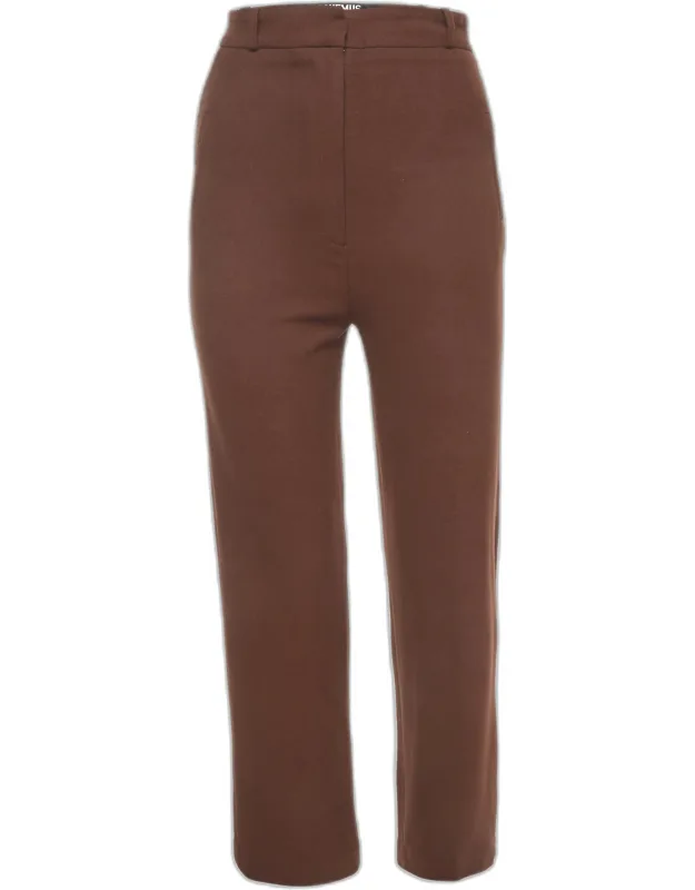 Jersey Gauze Straight Fit Pants
