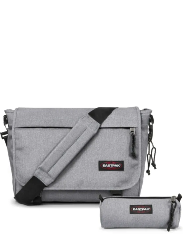 Messenger Bag And Pencil Case Set With 17" Laptop Sleeve, Water-resistant