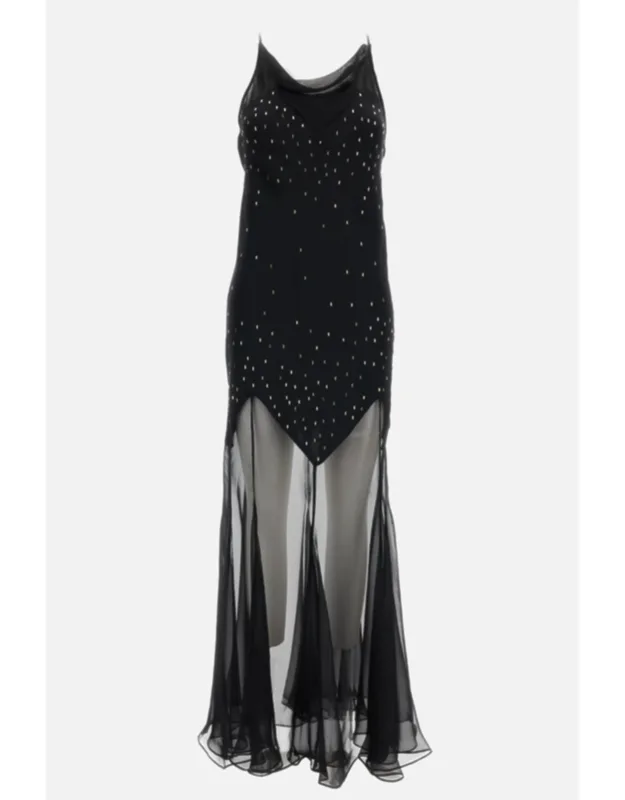 Long Dress With Rhinestones