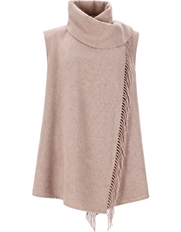 Gilets With Wool Scarf