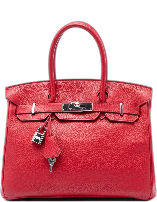 Birkin Retourne 30 Togo Calfskin Leather Top Handle Bag