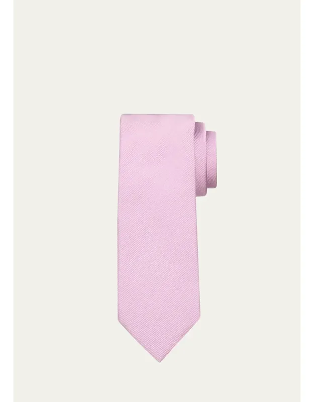 Solid Linen Tie