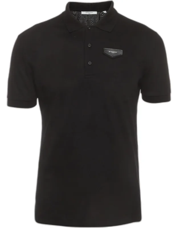 Cotton Pique Short Sleeve Polo T-shirt