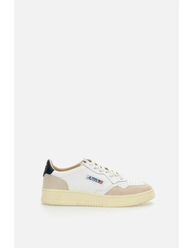 Medalist Low Sneakers Inspired By Vintage Style And Suede Inserts