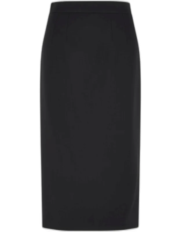 Virgin Wool Skirt
