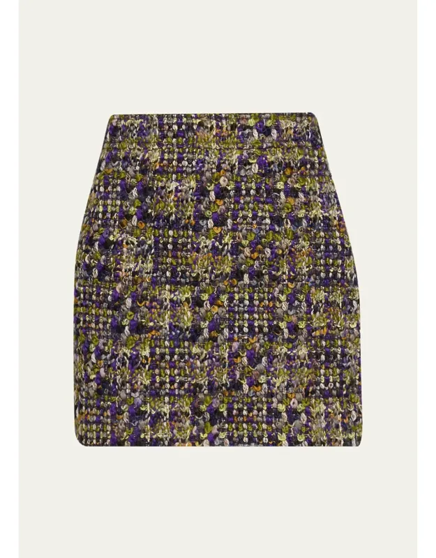 Tweed Mini Skirt