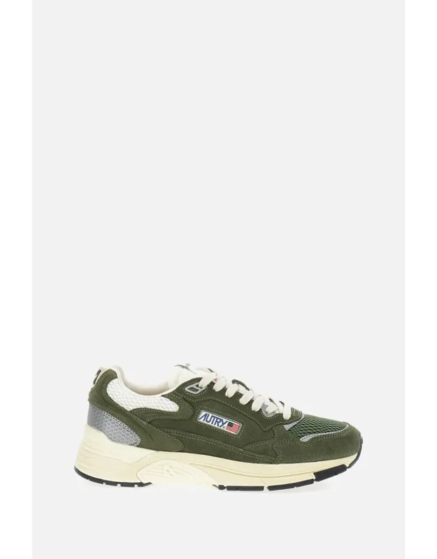 Hyperway Mesh & Suede Sneakers