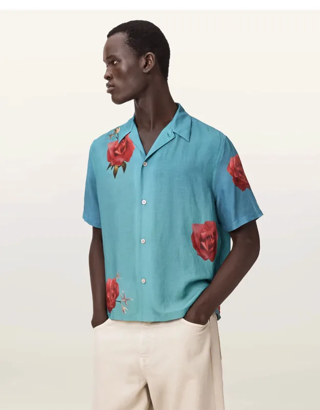 Fleur Fazed Boxy Short Sleeve Shirt